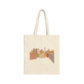 City Rooftops Canvas Tote Bag — Minimal Skyline Eco Market Tote