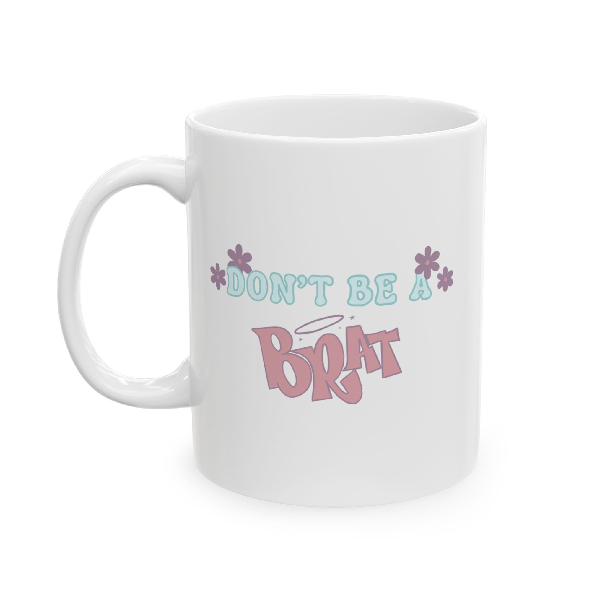 Ceramic Mug — Cute Pastel 'Awesome Baby' Floral Baby Shower Gift (11oz, 15oz)